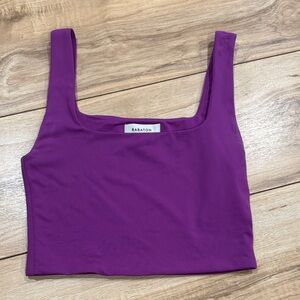 Babaton Vibrant Purple Crop Top